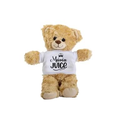 Imagem de Mama Juice Teddy Bear, Mama Juice Gift, Gift for Mama Juice Gift Stuffed Animal, Plush Teddy Bear with Tee, Welcoming Baby Gift, Gift for Her, Gift for Newborn, Birthday Idea