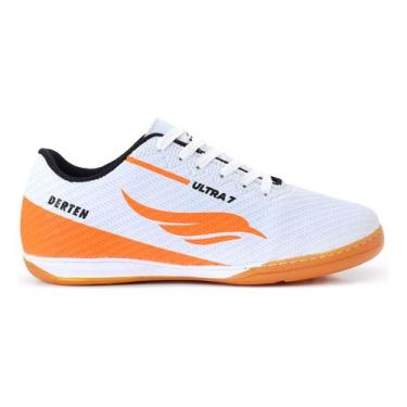 Imagem de Chuteira Futsal Salão Quadra Indoor Adulto Infantil Costurada Nova Ori