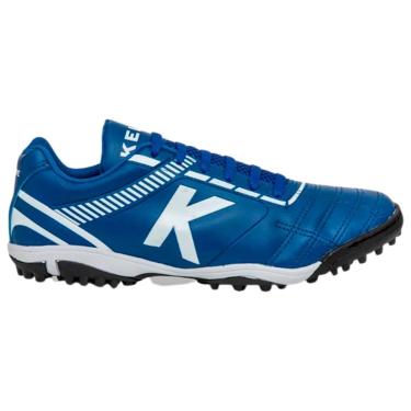 Imagem de Chuteira Kelme Fuerza Society Masculino - Azul e Branco-Masculino