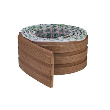 Imagem de Painel Ripado Laminado Madeto Em Eva Meu Rodapé Autocolante