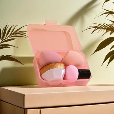 Imagem de Conjunto de esponja de maquiagem definitivo – Kit de 4 peças com estojo de viagem, esponjas macias e duráveis, esponja de alça e pincel de base 45