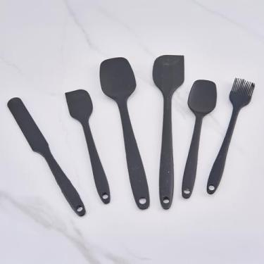 Imagem de Conjunto de espátula de silicone, utensílios de cozinha