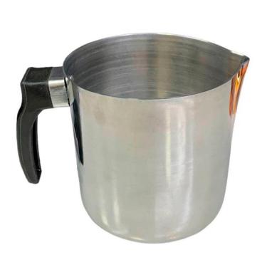 Imagem de Leiteira Canecao Fervedor De Alumínio Luxo 1200Ml Multiuso