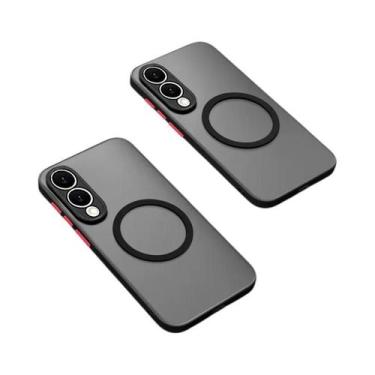 Imagem de Capa Magnética Fosca Para Samsung Galaxy S25 S24 Ultra S23 S22 FE A56 