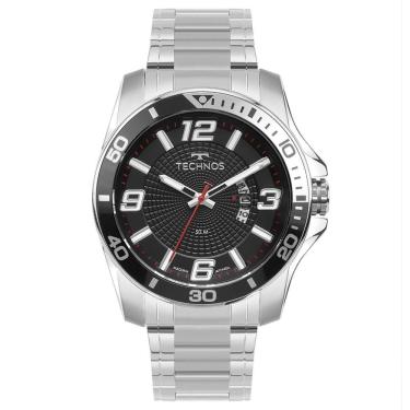 Imagem de Relógio Technos Masculino Racer Prata - 2117lfp/1p