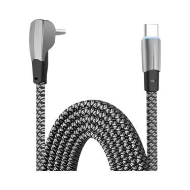 Imagem de Cabo De Carregamento Rápido Tipo C Para Tipo C 60W USB C Carregador Rá