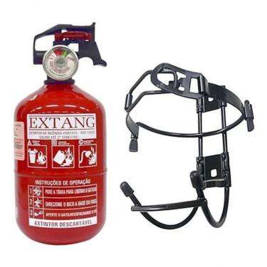 Imagem de Extintor Abc Veicular 09kg Gordinho + Suporte 5 Anos