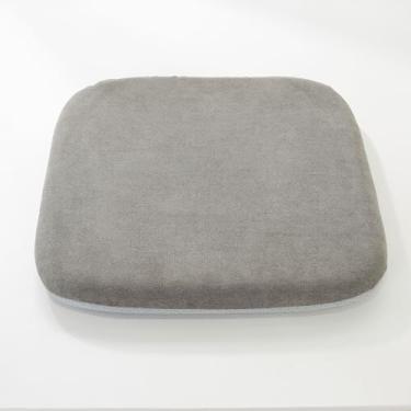 Imagem de vctops Almofadas de cadeira de espuma viscoelástica com laços para cadeiras de jantar, almofadas de borracha antiderrapante almofada de assento com capa removível lavável para cadeiras de escritório e