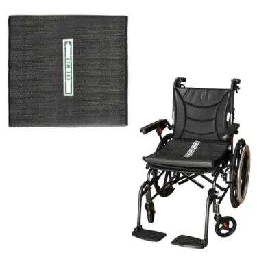 Imagem de EHUCONHEEL Almofada de assento com suporte de transferência unidirecional - Almofada antiderrapante de prevenção de quedas para idosos/deficientes em cadeiras de rodas, cadeiras, camas e mais - 43 cm