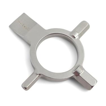 Imagem de K20 Tools - Chaveiro fotográfico multiferramenta com chave hexagonal Allen de 3 mm, 4 mm, 3/16 e chave de fenda de cabeça chata - para câmera de fotógrafos, tripé, suportes/placas, bolsas