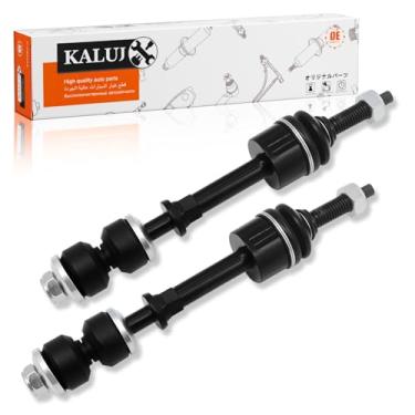 Imagem de KALUJ Kit de elos de barra oscilante dianteira K80337, compatível com Ford F-150 2WD 2005-2008, serve para Lincoln Mark LT 2WD 2006-2008, ligações de extremidade estabilizadoras resistentes para