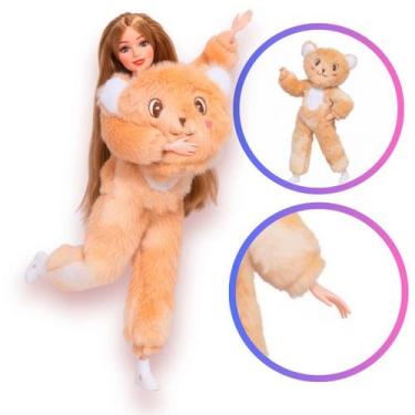 Imagem de Boneca Emily Coleção Fantasia Ursinho Caramelo - Castela - Castela Bra