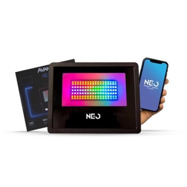 Imagem de Avant Neo Refletor LED Smart Wi-Fi 50W RGB Colorido Bivolt, 3500 Lúmens, Uso Externo, Compatível com Alexa, Google Home e Tuya
