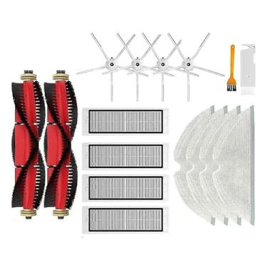 Imagem de Peças de reposição para S5 S502-00 S502-02 Max S6 Alto- Fácil limpar instalar Prático Higiênico Seguro Limpeza eficiente Macio Suave Proteção da superfície do piso Adequado madeira maciça laminado már