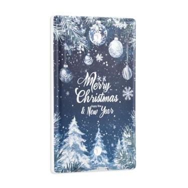 Imagem de Blueangle Placa de parede decoradora de capa em branco, tamanho padrão, capa de interruptor de feliz Natal de 1 gangue para quarto de escritório em casa, 4,53 x 2,76 polegadas (322)