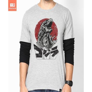Imagem de Camiseta Godzilla Anime Monstro Filme Godzila 100% Algodão-Masculino