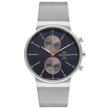 Imagem de Relógio Technos Masculino Slim Prata - VD36AB/1A VD36AB/1A-Masculino