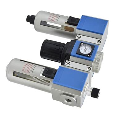 Imagem de Akozon Filtro de Fluxo do Compressor de Ar, Separador de água e óleo e Unidade Combinada de Regulador de Pressão para Lubrificação Eficiente e Operação Estável (#13)