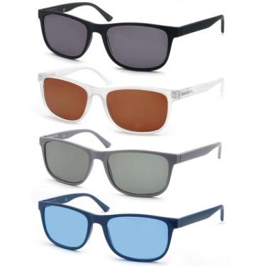 Imagem de Gafas de Lectura de Sol OLOMEE para Hombre +1.00 Fuerza Paquete de 4