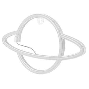 Imagem de Ymiko Sinal de Luz Neon LED Cósmico para Quarto, Bar e Decoração de Casamento Iluminação Noturna Operada por USB/bateria (Rosa)