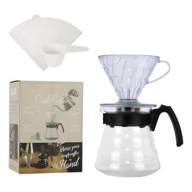 Imagem de Conjunto Kit Hario V60 Para Coar Café Kit V60