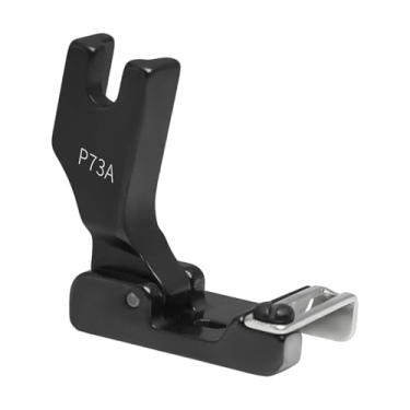 Imagem de Colaxi Guia de Bainha Enrolada para Máquina de Costura com Calcador - Acessório Multifuncional para Bainha de Costura - Fácil Instalação - aço Preto