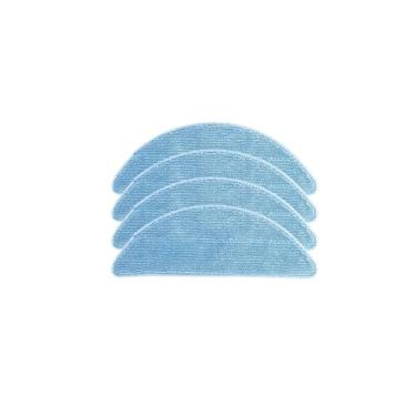 Imagem de Kit de peças de reposição compatível com o aspirador robô Yeedi K650 - Escova principal, escova lateral, filtro HEPA e pano de limpeza.(4 Mop)