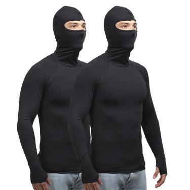 Imagem de 02 Camisa Termica Para Motociclista Uv 50 Motoboy Entregador-Masculino