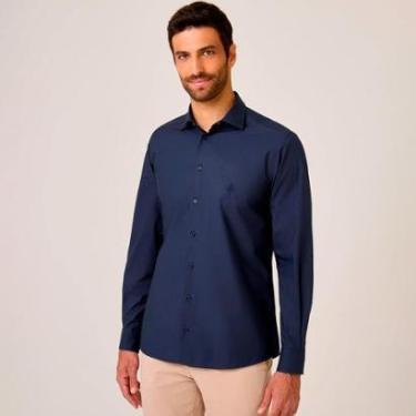 Imagem de Camisa Dudalina Slim Tricoline Lisa Masculino-Masculino