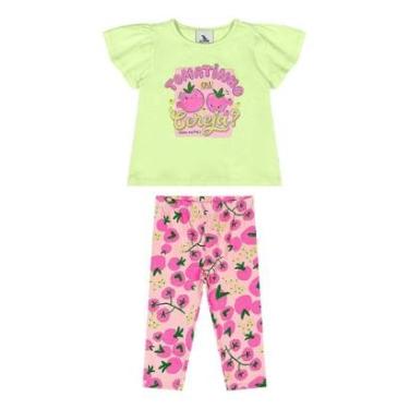 Imagem de Conjunto Blusa e Legging para Bebê Quimby-Feminino