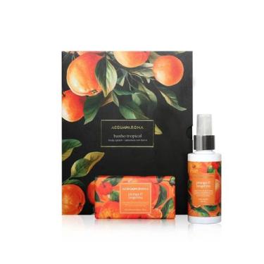 Imagem de Kit Banho Tropical Acqua Aroma Pitanga Tangerina