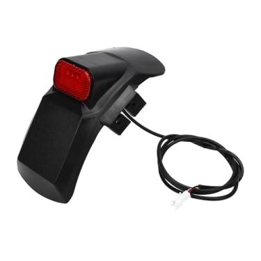 Imagem de SPYMINNPOO Conjunto de Guarda-lamas para Scooter Elétrica, Protetores de Lama Abs, Luz Traseira Led de Alto Brilho para G2 Pro, Proteções contra Respingos de, Design Dobrável
