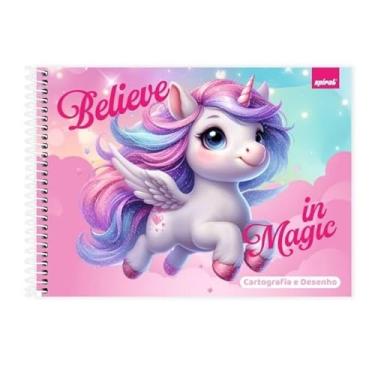 Imagem de Fantasy Caderno Cartografia e Desenho Capa Dura 48 fls Spiral