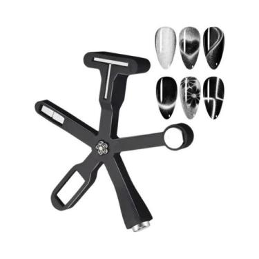 Imagem de Caneta Magnética Forte Para Design De Unhas Com Gel Cat Eye, Efeito Gl