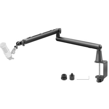 Imagem de Pedestal Suporte Mesa Articulado para Microfone Studio, Braço Articulado Microfone, Suporte de Microfone, Suporte para Microfone, Suporte Microfone, Braco Articulavel Microfone, Braço Microfone