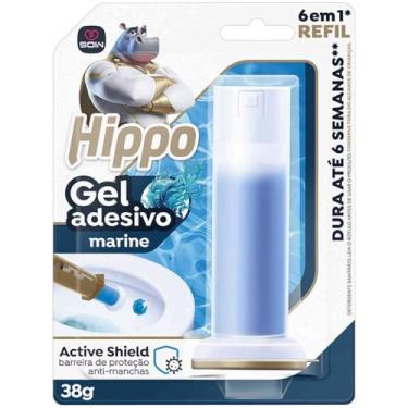 Imagem de Odorizador Sanitário, Soin, Gel Sanitário Adesivo, Marine, Refil