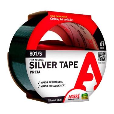 Imagem de Fita Silver Tape Adere 45mmx5m Preto