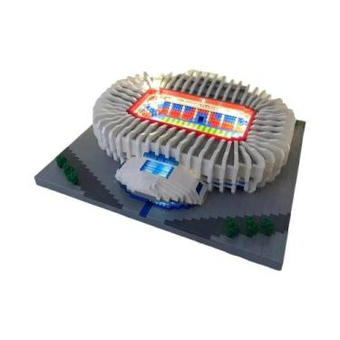 Imagem de Modelo De Estádio De Futebol Adulto Brinquedo Micro Conjunto De Blocos