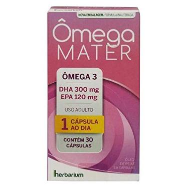 Imagem de Herbarium – Ômega Mater Suplemento Alimentar 30 Cápsulas | 300 mg de DHA e 120 mg de EPA | Suporte Nutricional para Gestantes e Lactantes com Ômega 3