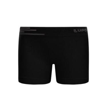 Imagem de Cueca Infantil Boxer Lupinho 132-002, Preto, GG
