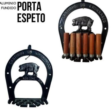 Imagem de Porta Espeto Aluminio - Funditex