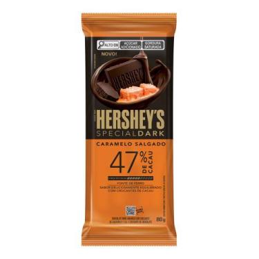 Imagem de Chocolate Hershey's Special Dark Caramelo Salgado 47% de Cacau 80g