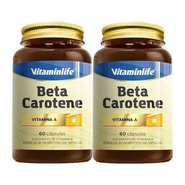 Imagem de Kit 2X Beta Carotene - 60 Cápsulas - VitaminLife-Masculino