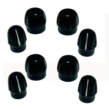 Imagem de Dosyerlbf 4 pacotes de botão de controle de volume e botão seletor de canal de substituição compatível com GP328 GP3688 GP320 GP640 GP680 HT750 CP150 CP160 CP180 HT750 HT1250 HT1550