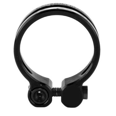 Imagem de Generic Braçadeira de Espigão de Selim de Bicicleta, Colar de Espigão de Bicicleta Estrutura Oca de 34,9 Mm Ajuste Fácil Liga de Ti de Alta Resistência para de Selim de 30,4 30,8 30,9 31,6 Mm (#1)