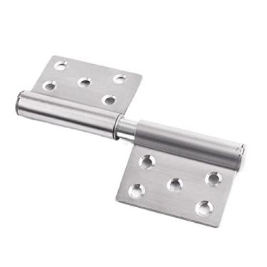 Imagem de 2 peças de dobradiças de aço inoxidável DIY, conector de porta em forma de bandeira dobradiça acessórios de móveis para janelas de porta armários dobradiças (cor: A, tamanho: 3 POLEGADAS 78MM)