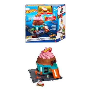 Imagem de Pista Hot Wheels City Sorveteria HTN77 Mattel