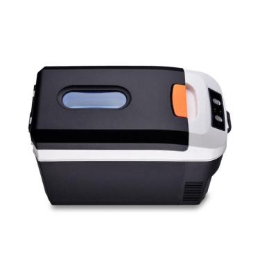 Imagem de Geladeira Portatil 10 Litros Refrigerador Aquecedor Mini Cooler 10l Gigante Resfria Frigobar 2 Em 1 Carro Barco 12v Casa