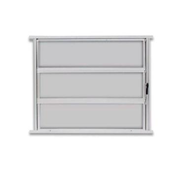 Imagem de Janela Basculante Alumínio - 50x50 - Alumasa