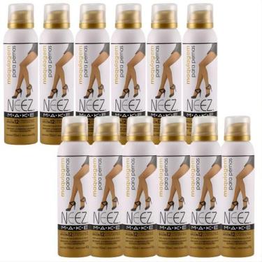 Imagem de Kit 12 Maquiagem P/ Pernas Spray Neez Profissional Esconde Estrias Cel